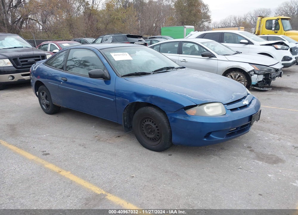 2003 CHEVROLET CAVALIER VIN: 1G1JC12F637164800