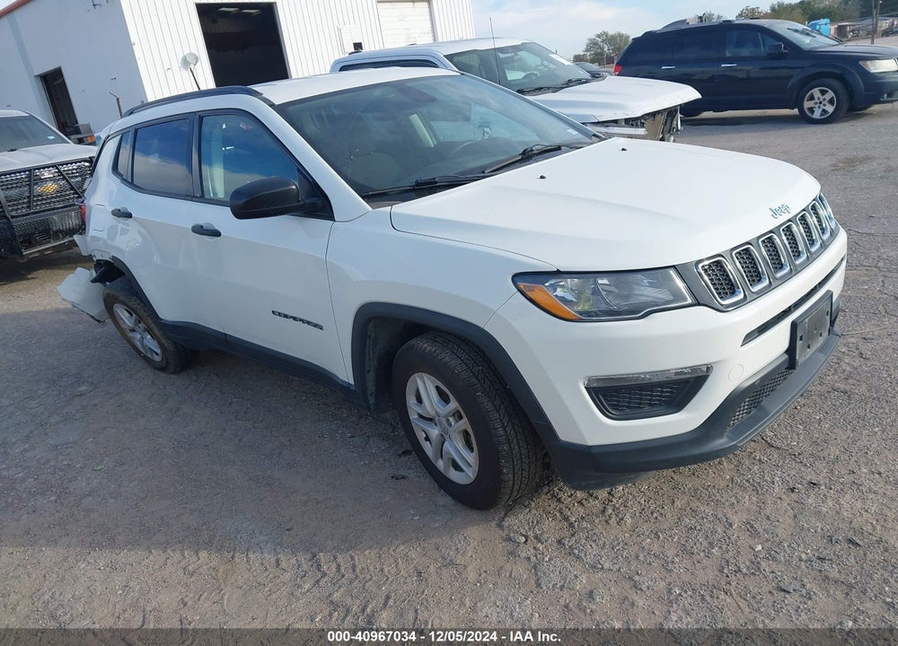 2017 JEEP NEW COMPASS SPORT FWD VIN: 3C4NJCAB9HT652151