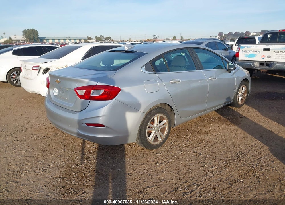 2016 CHEVROLET CRUZE LT AUTO VIN: 1G1BE5SM4G7300044