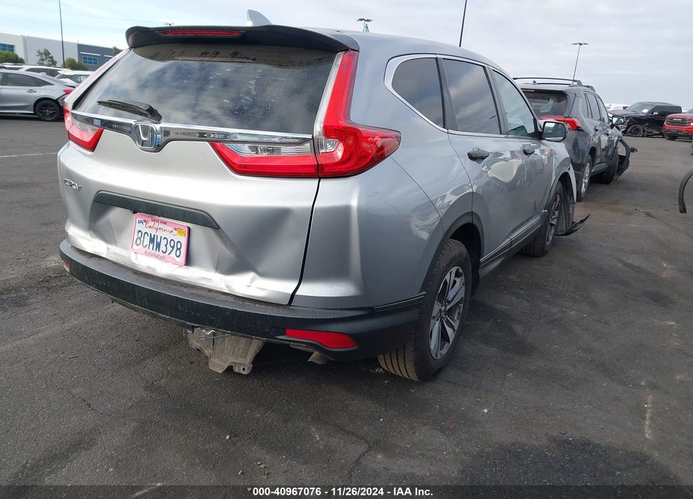 2018 HONDA CR-V LX VIN: 2HKRW5H39JH407613