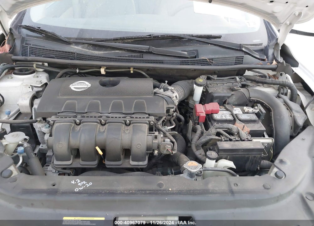 2013 NISSAN SENTRA S VIN: 3N1AB7AP9DL562297