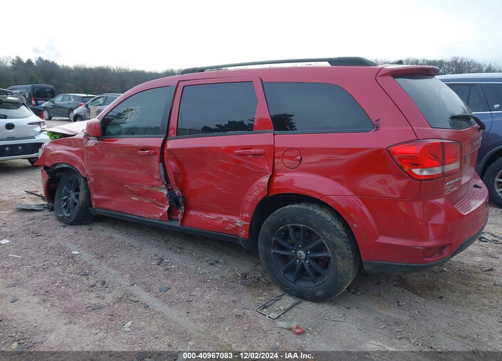 2016 DODGE JOURNEY SXT VIN: 3C4PDDBG7GT154738