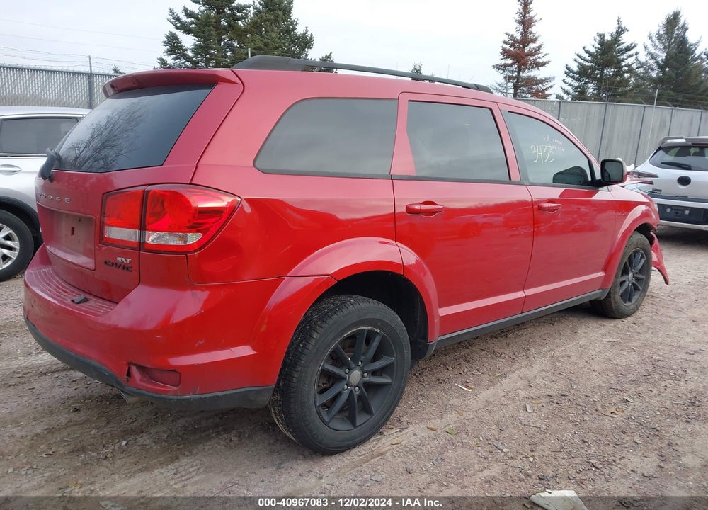 2016 DODGE JOURNEY SXT VIN: 3C4PDDBG7GT154738
