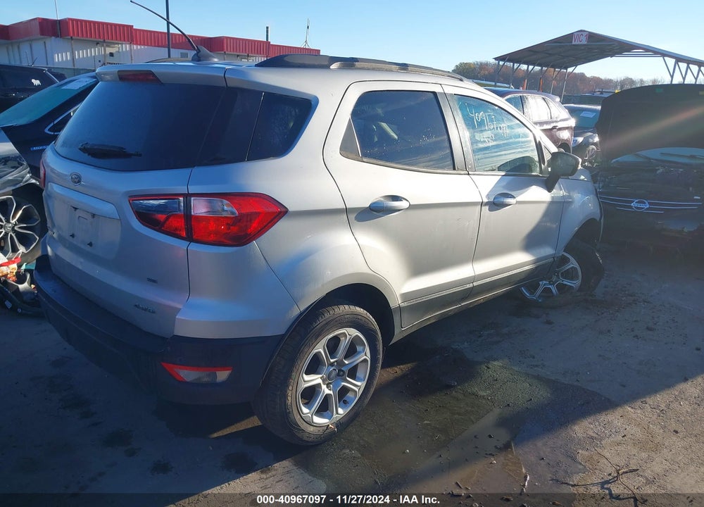 2018 FORD ECOSPORT SE VIN: MAJ6P1UL6JC195284