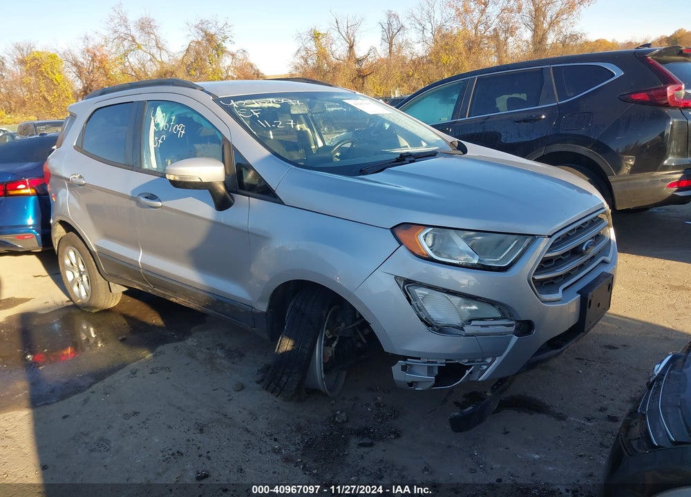 2018 FORD ECOSPORT SE VIN: MAJ6P1UL6JC195284