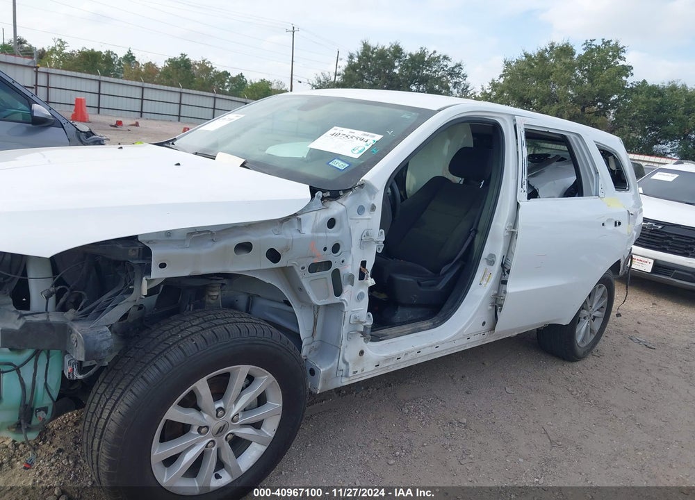 2020 DODGE DURANGO SXT RWD VIN: 1C4RDHAG5LC129568