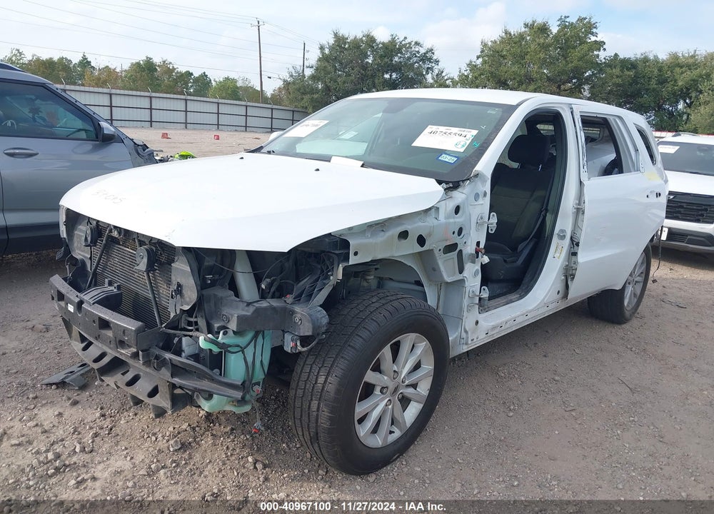 2020 DODGE DURANGO SXT RWD VIN: 1C4RDHAG5LC129568