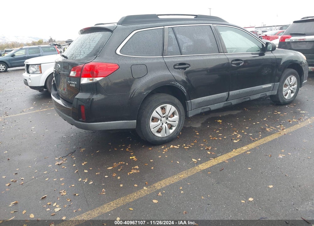 2010 SUBARU OUTBACK 2.5I VIN: 4S4BRBAC9A3326555