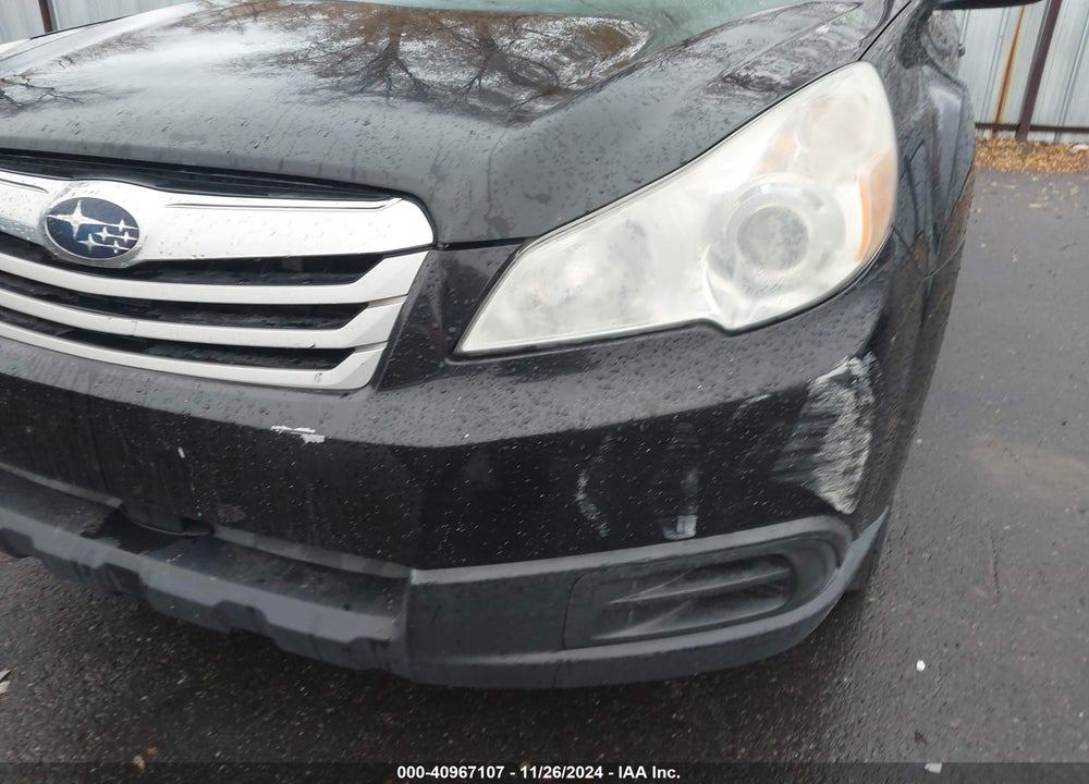 2010 SUBARU OUTBACK 2.5I VIN: 4S4BRBAC9A3326555