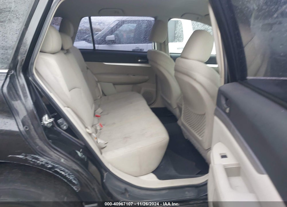 2010 SUBARU OUTBACK 2.5I VIN: 4S4BRBAC9A3326555
