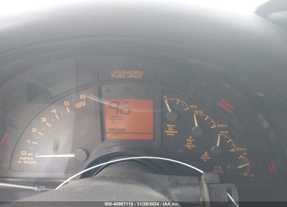 1992 CHEVROLET CORVETTE VIN: 1G1YY23P4N5111623