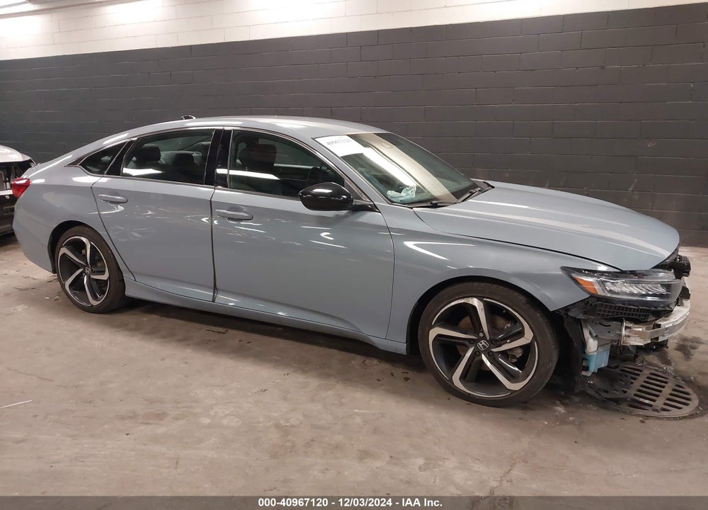 2022 HONDA ACCORD SPORT VIN: 1HGCV1F30NA092932