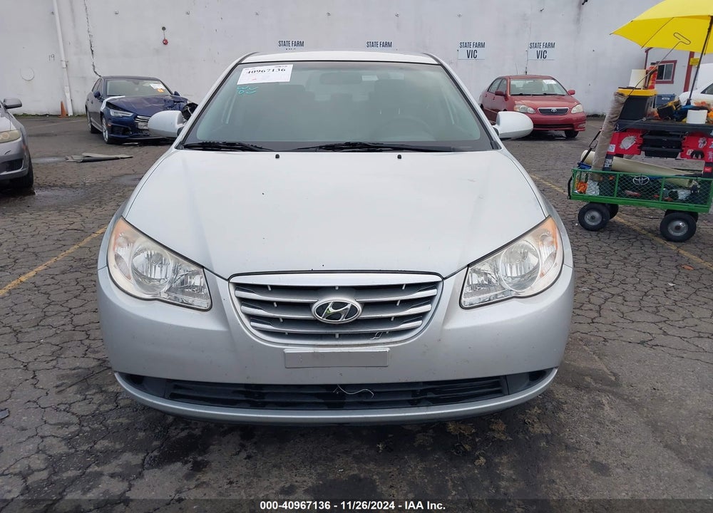 2010 HYUNDAI ELANTRA BLUE VIN: KMHDU4AD4AU019221