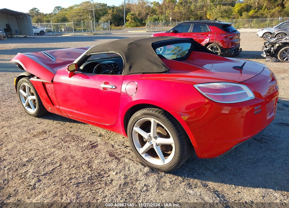 2008 SATURN SKY VIN: 1G8MC35B68Y133857