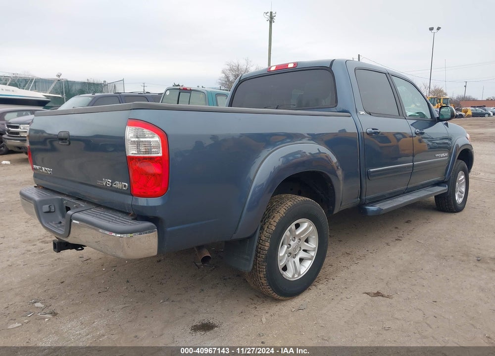 2006 TOYOTA TUNDRA SR5 V8 VIN: 5TBDT44106S505831