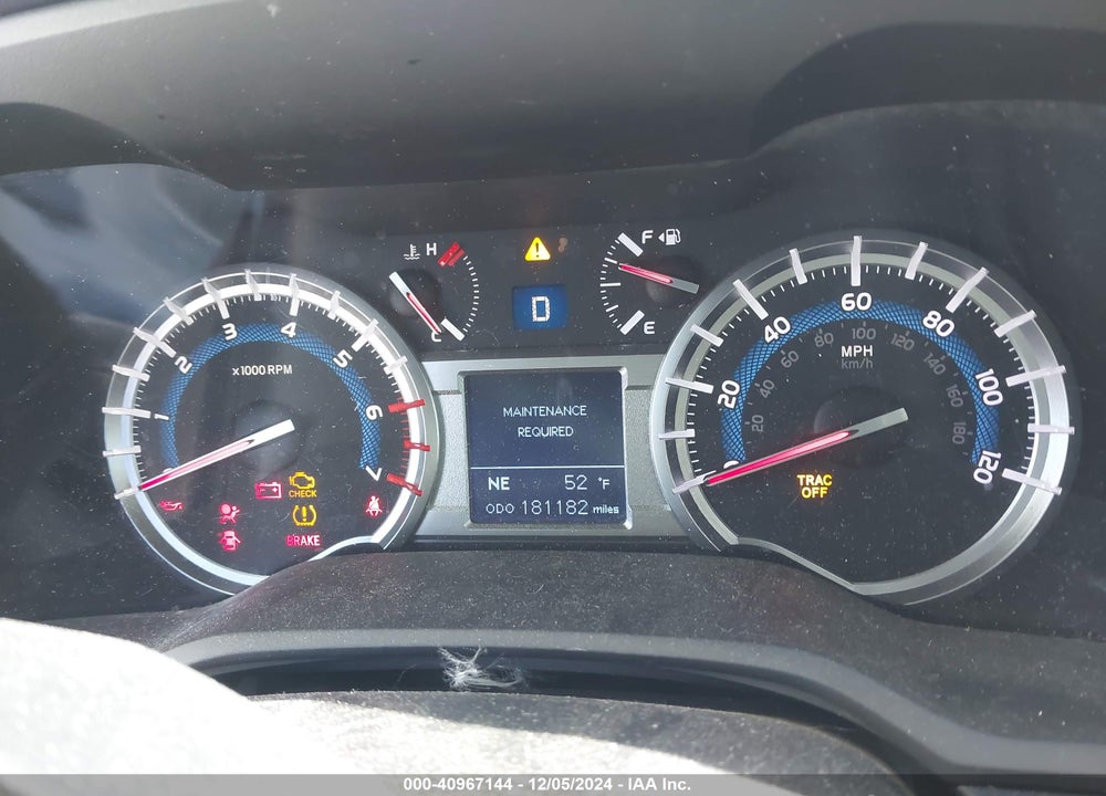 2016 TOYOTA 4RUNNER LIMITED VIN: JTEBU5JR9G5386353