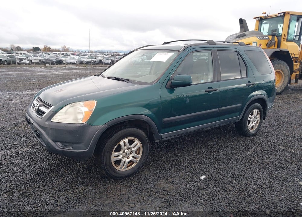 2002 HONDA CR-V EX VIN: JHLRD78842C014793