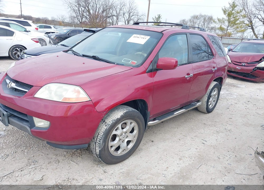 2002 ACURA MDX VIN: 2HNYD186X2H511357