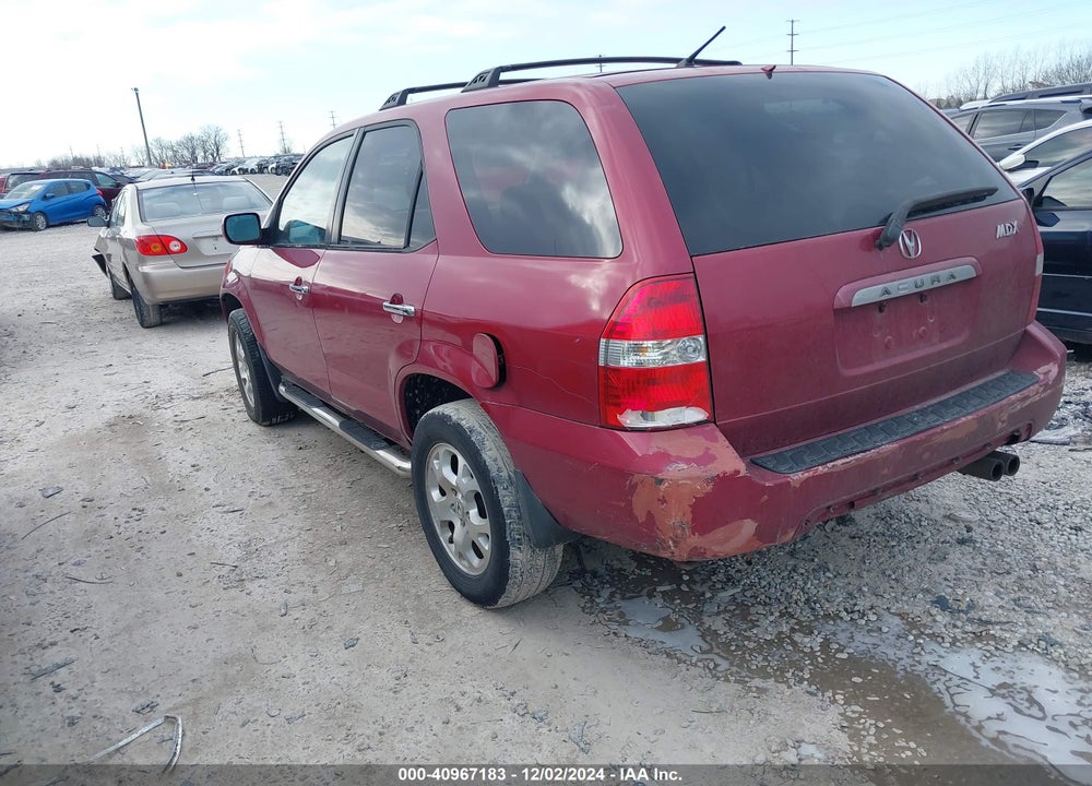 2002 ACURA MDX VIN: 2HNYD186X2H511357