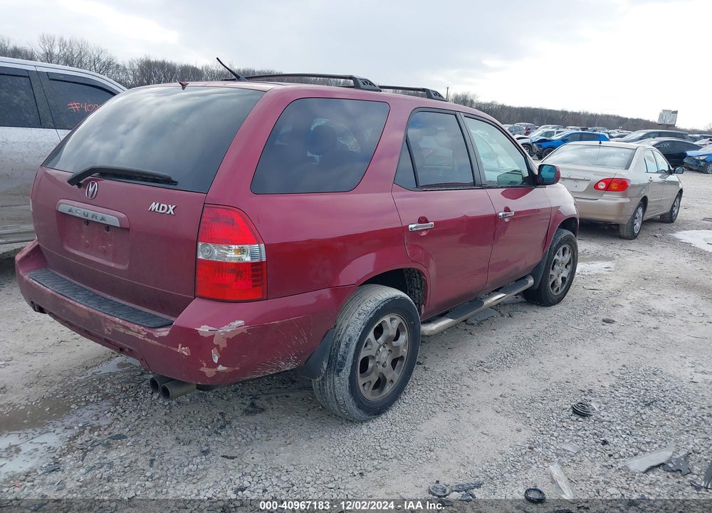 2002 ACURA MDX VIN: 2HNYD186X2H511357