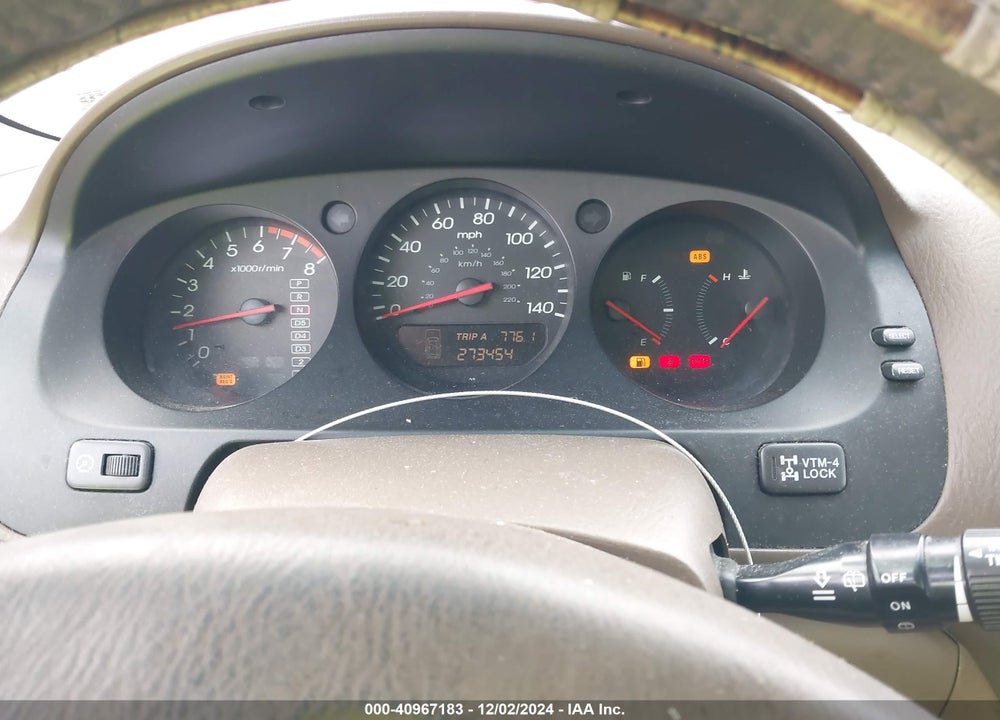 2002 ACURA MDX VIN: 2HNYD186X2H511357