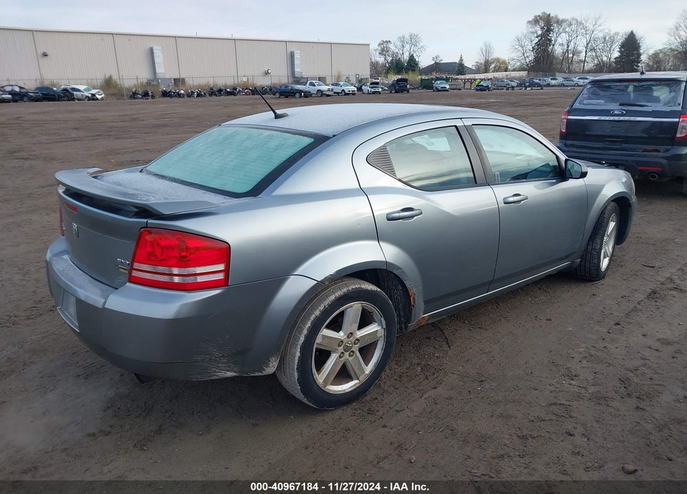 2008 AVENGER DODGE  SXT VIN: 1B3LC56R28N240643