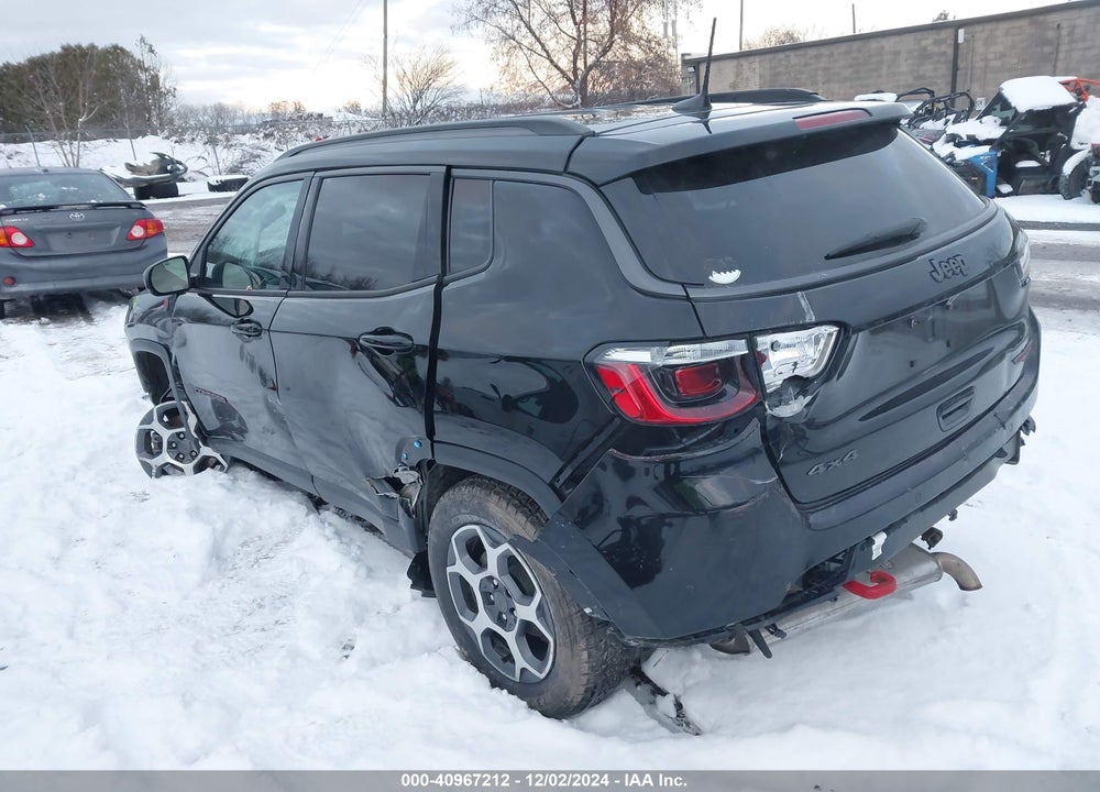 2022 JEEP COMPASS TRAILHAWK 4X4 VIN: 3C4NJDDBXNT163285