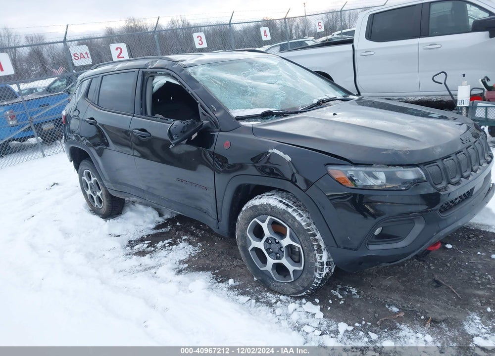 2022 JEEP COMPASS TRAILHAWK 4X4 VIN: 3C4NJDDBXNT163285
