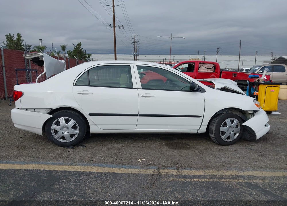 2007 TOYOTA COROLLA CE VIN: JTDBR32E570120461