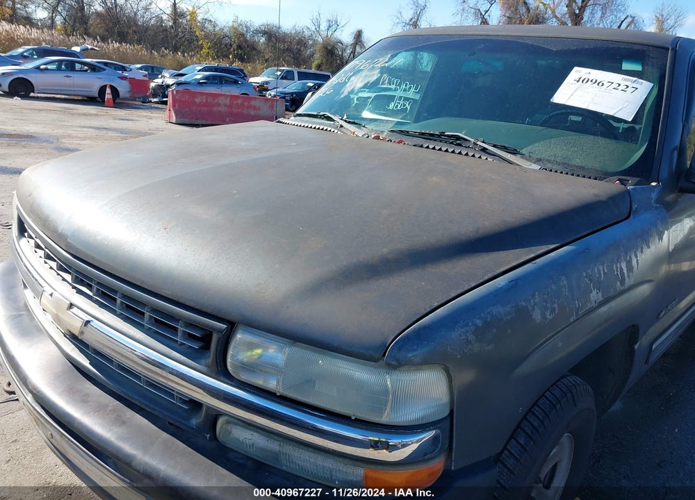2002 CHEVROLET SILVERADO 1500 LS VIN: 1GCEK14W02Z284393