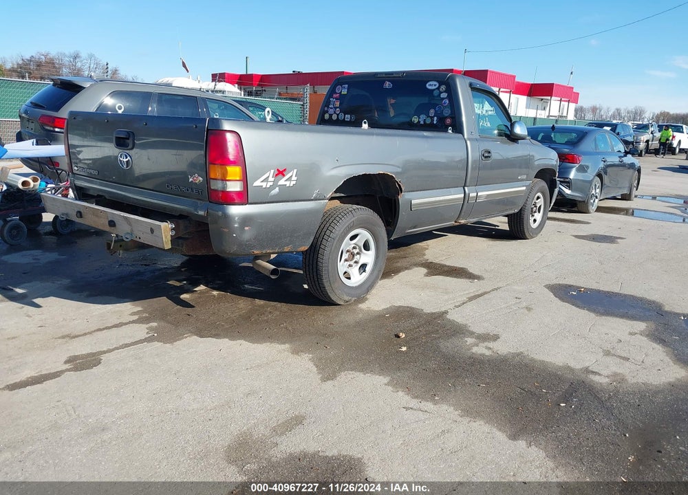 2002 CHEVROLET SILVERADO 1500 LS VIN: 1GCEK14W02Z284393