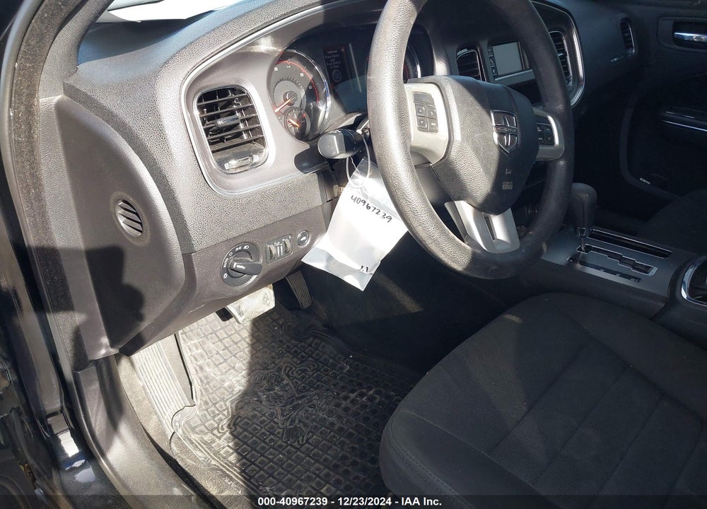 2012 DODGE CHARGER SE VIN: 2C3CDXBG8CH214761