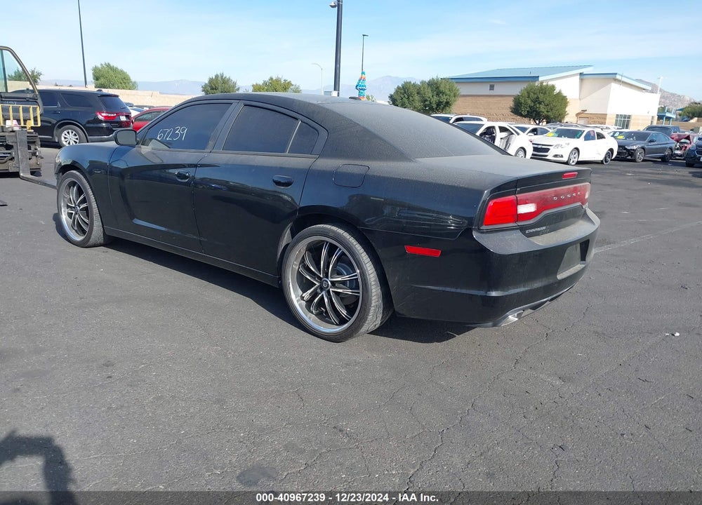 2012 DODGE CHARGER SE VIN: 2C3CDXBG8CH214761