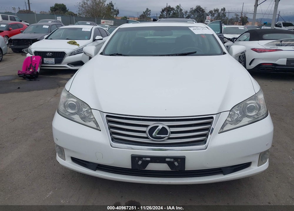 2012 LEXUS ES 350 VIN: JTHBK1EG9C2509753