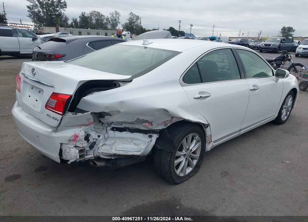 2012 LEXUS ES 350 VIN: JTHBK1EG9C2509753
