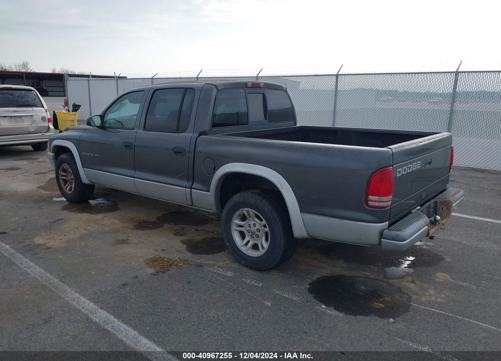 2002 DODGE DAKOTA SLT VIN: 1B7HL48XX2S649573