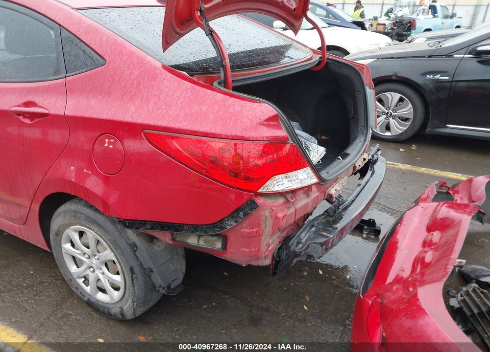 2014 HYUNDAI ACCENT GLS VIN: KMHCT4AE9EU714534