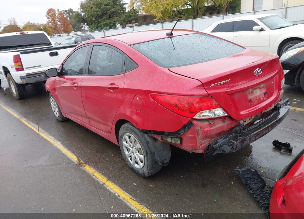 2014 HYUNDAI ACCENT GLS VIN: KMHCT4AE9EU714534