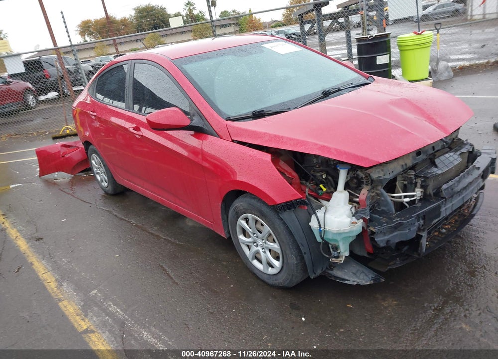 2014 HYUNDAI ACCENT GLS VIN: KMHCT4AE9EU714534