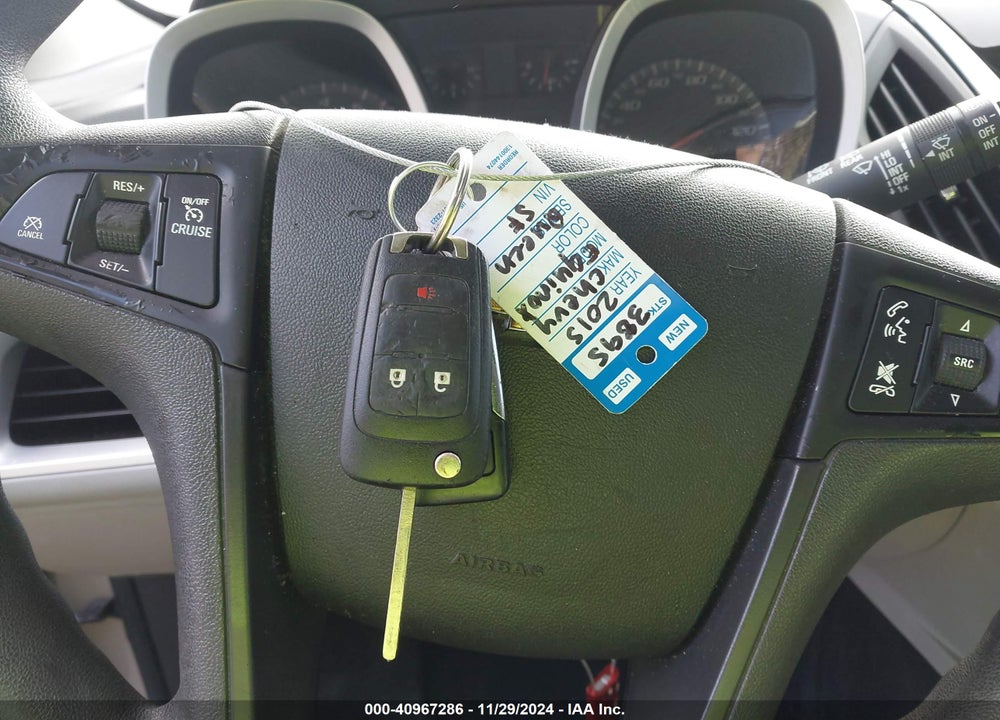 2015 CHEVROLET EQUINOX LS VIN: 2GNALAEK9F1106267