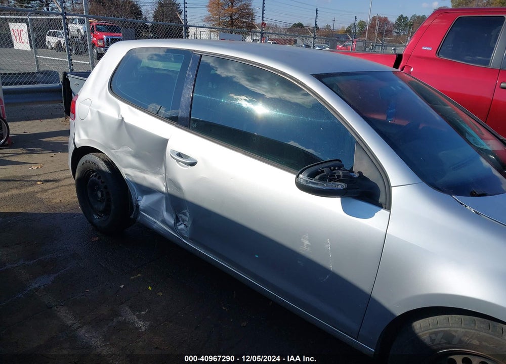 2010 VOLKSWAGEN GOLF 2-DOOR VIN: WVWBA7AJ0AW238547
