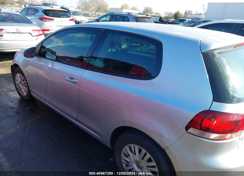 2010 VOLKSWAGEN GOLF 2-DOOR VIN: WVWBA7AJ0AW238547