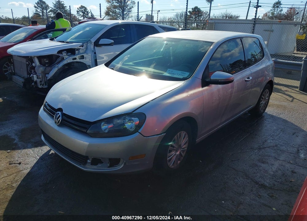 2010 VOLKSWAGEN GOLF 2-DOOR VIN: WVWBA7AJ0AW238547
