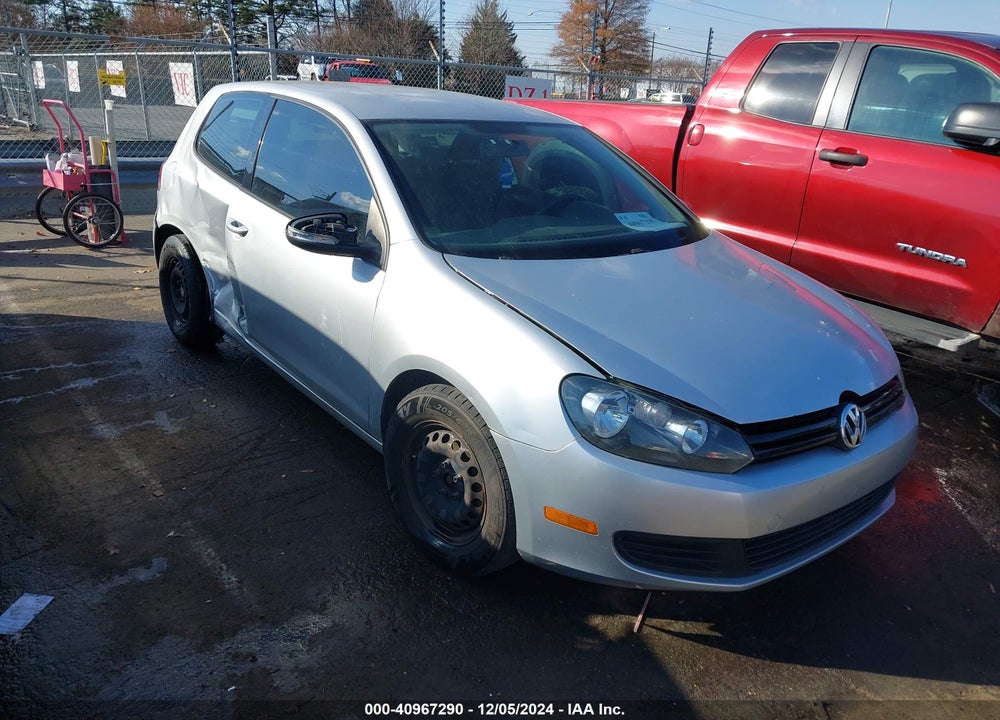 2010 VOLKSWAGEN GOLF 2-DOOR VIN: WVWBA7AJ0AW238547