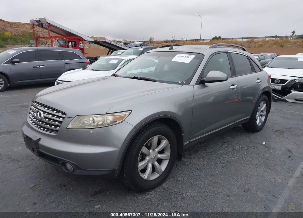 2005 INFINITI FX35 VIN: JNRAS08U05X107683