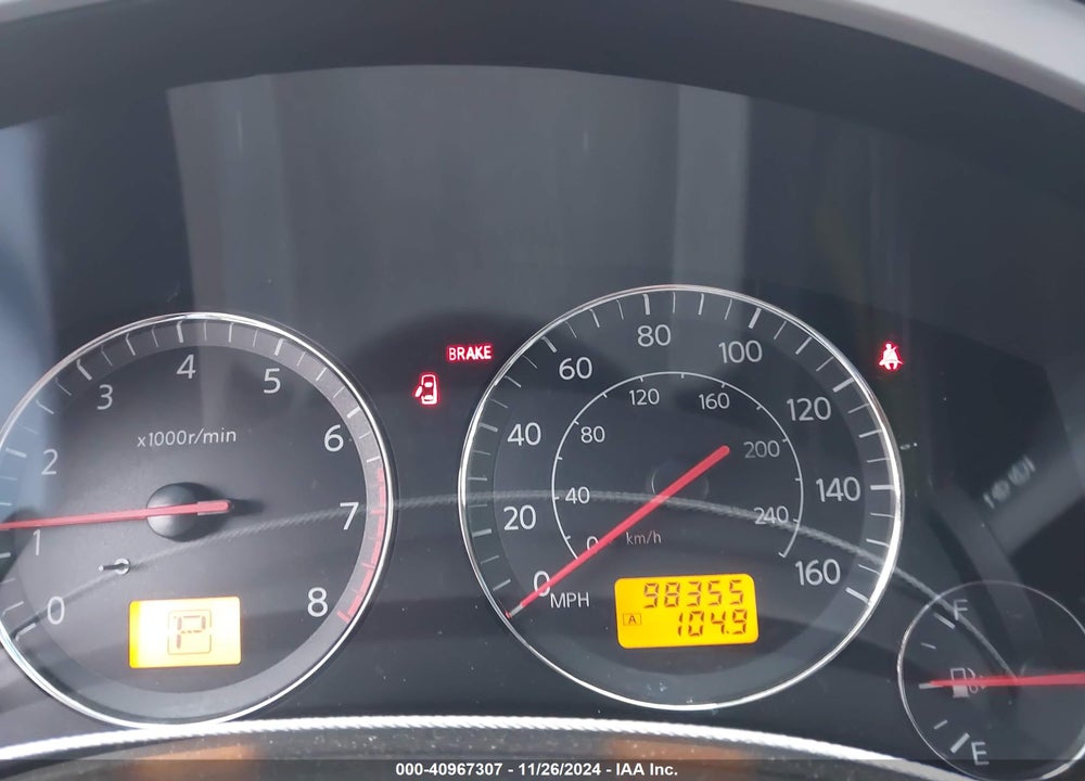 2005 INFINITI FX35 VIN: JNRAS08U05X107683