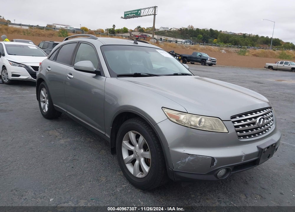 2005 INFINITI FX35 VIN: JNRAS08U05X107683