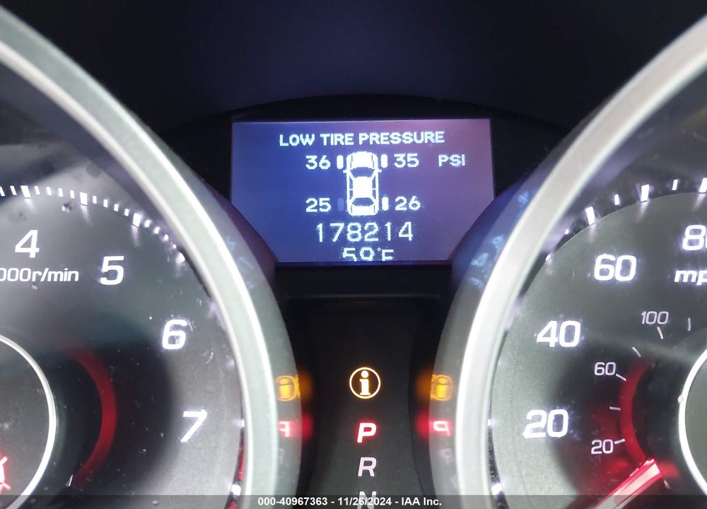 2010 ACURA TL 3.5 VIN: 19UUA8F23AA010833