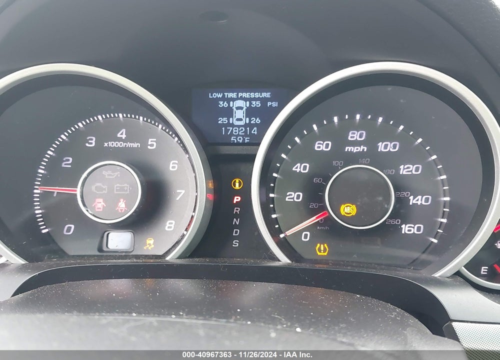 2010 ACURA TL 3.5 VIN: 19UUA8F23AA010833