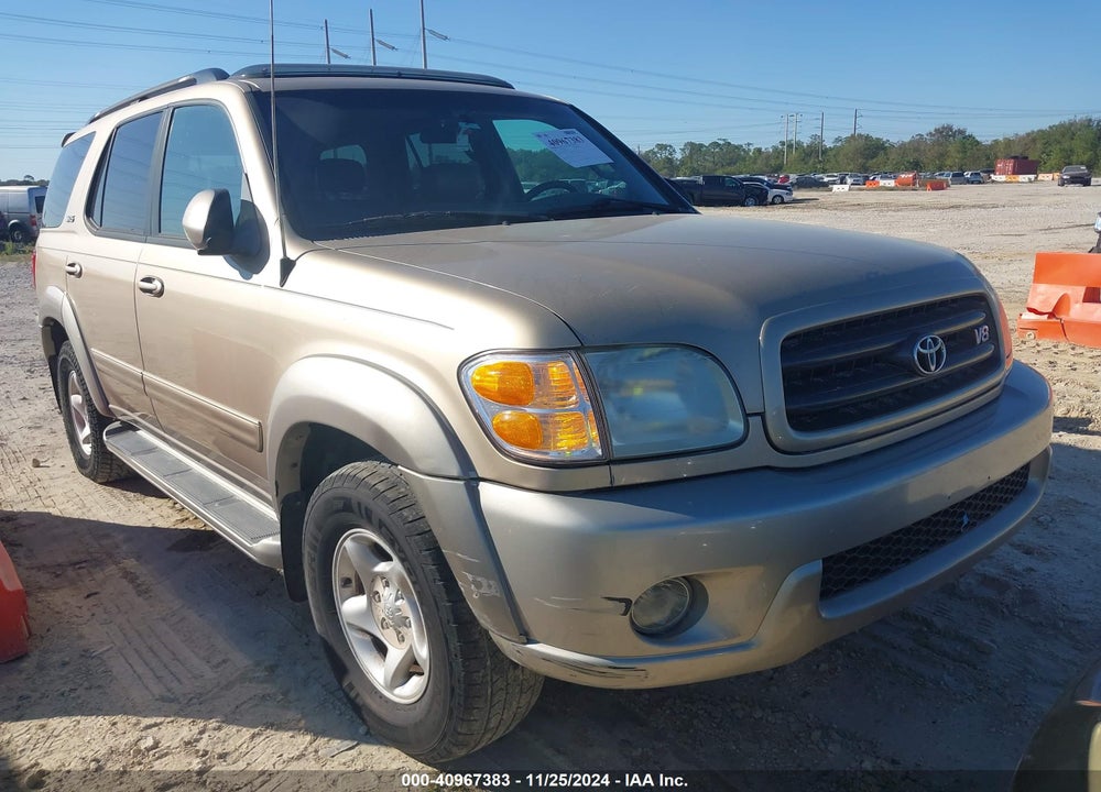 2002 TOYOTA SEQUOIA SR5 V8 VIN: 5TDZT34A02S106337